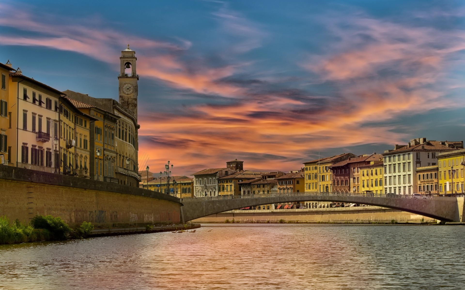 fluss arno stadt