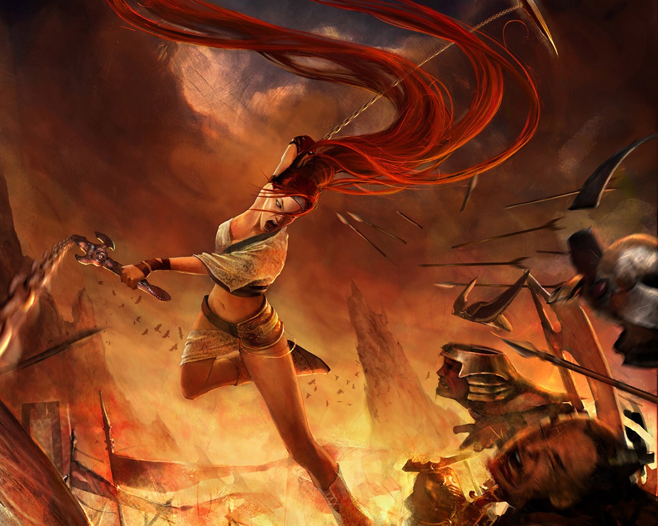 heavenly sword nariko girl divine sword warrior