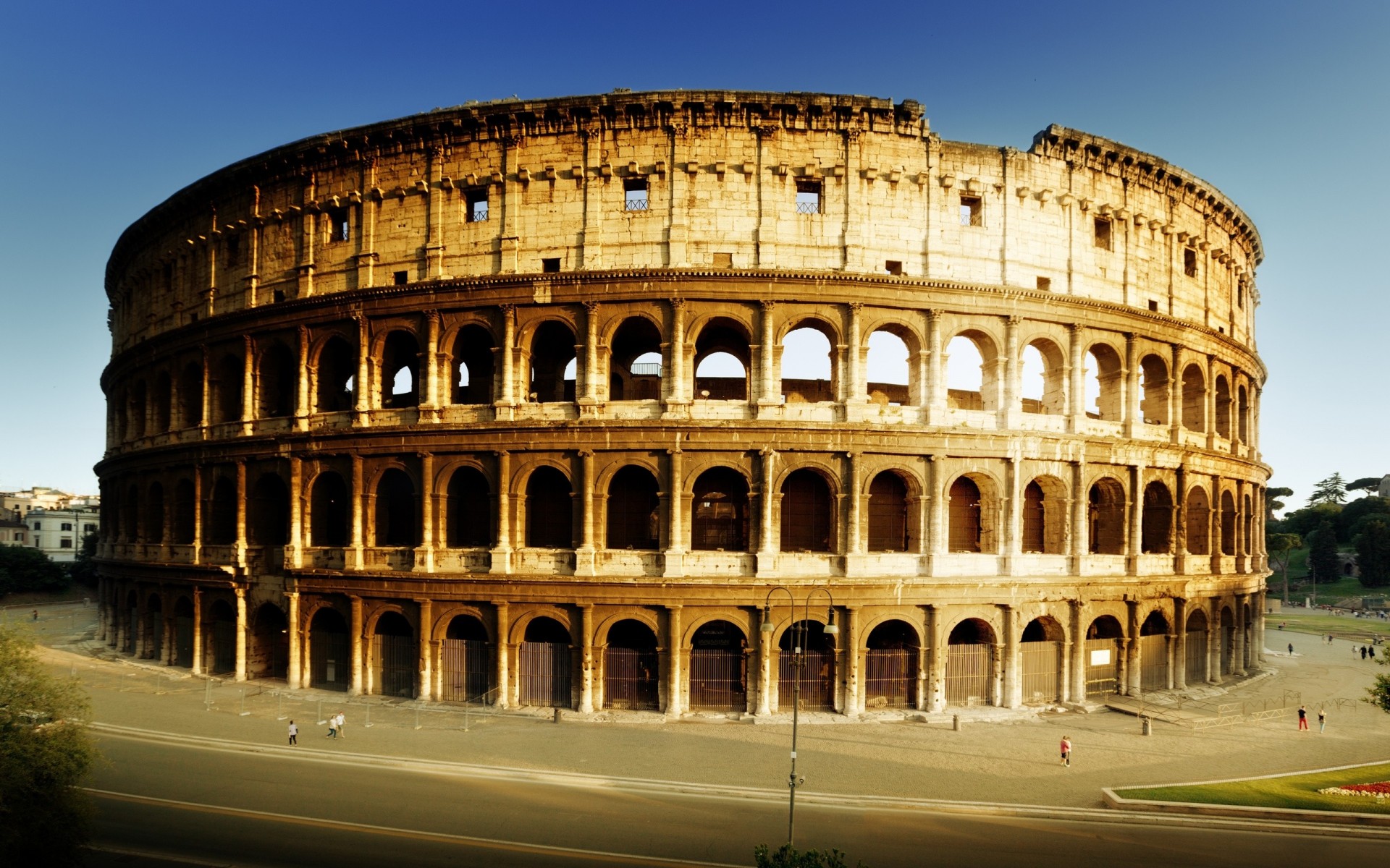 italie architecture colisée rome