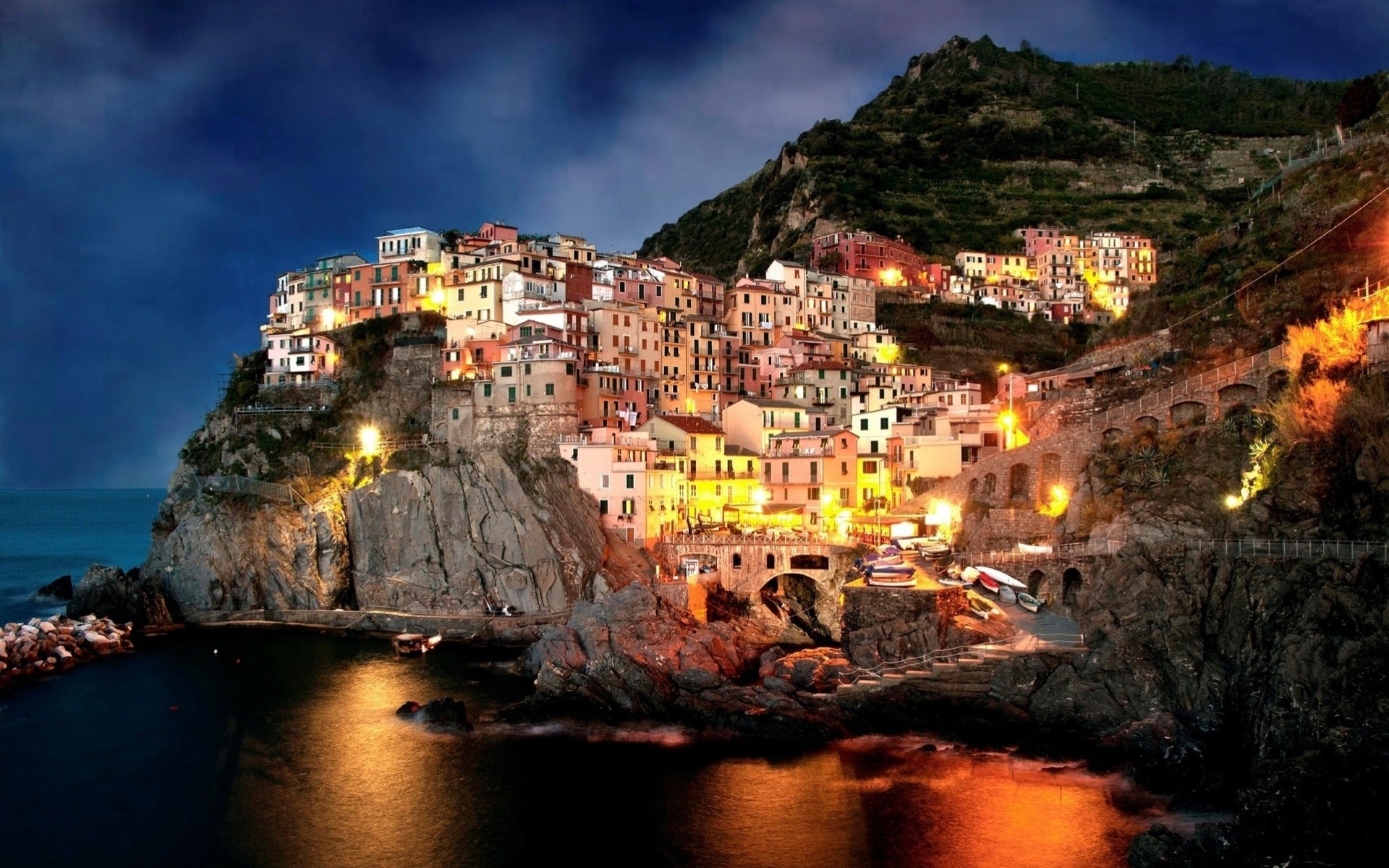 italia amalfi costa ciudad rocas casas