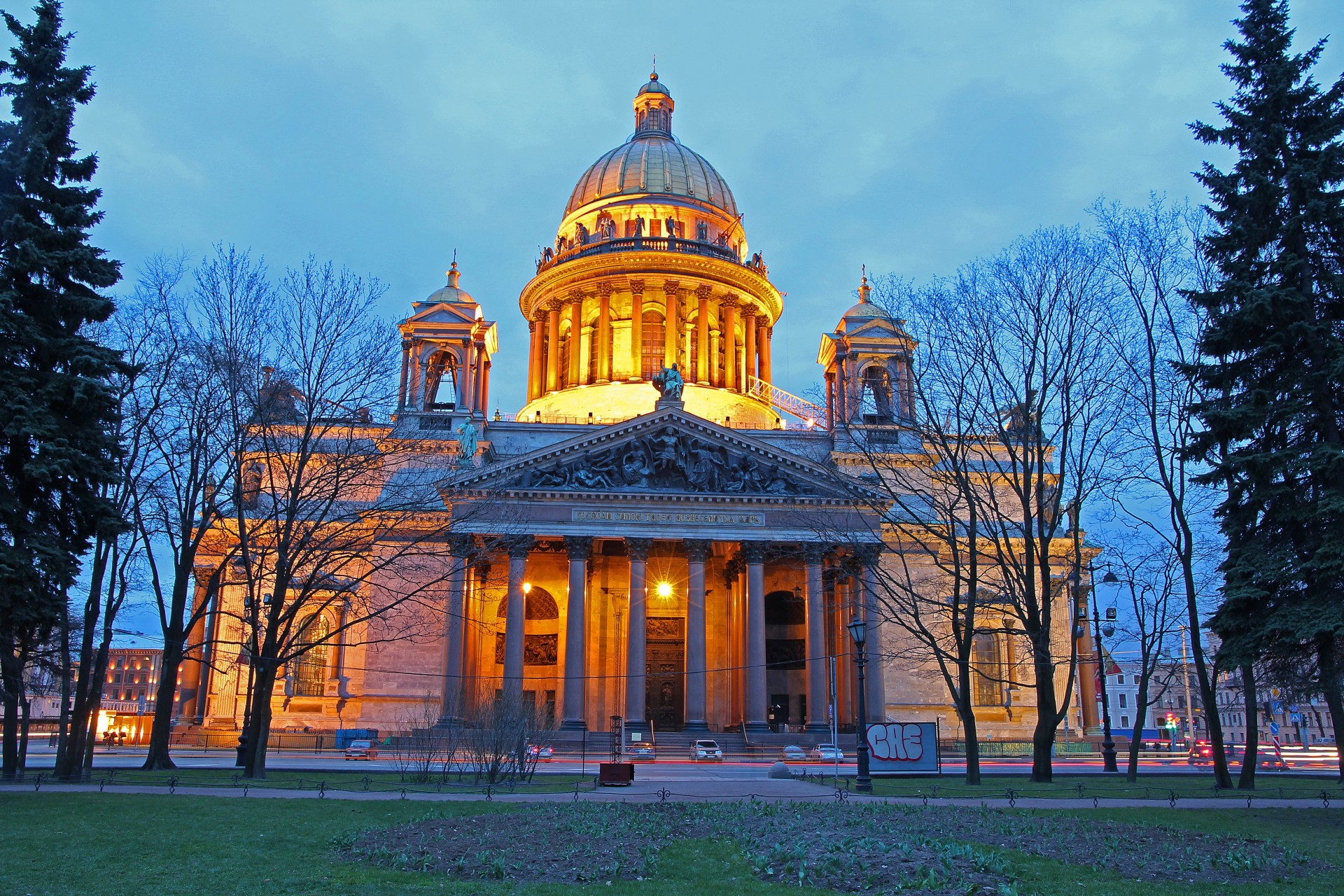 russie saint-pétersbourg cathédrale saint-isaac ville