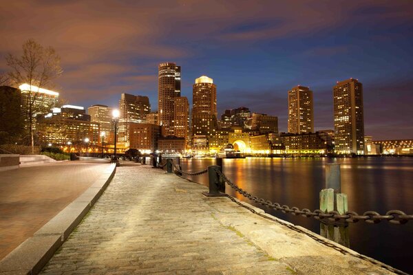 USA Massachusetts city of Boston