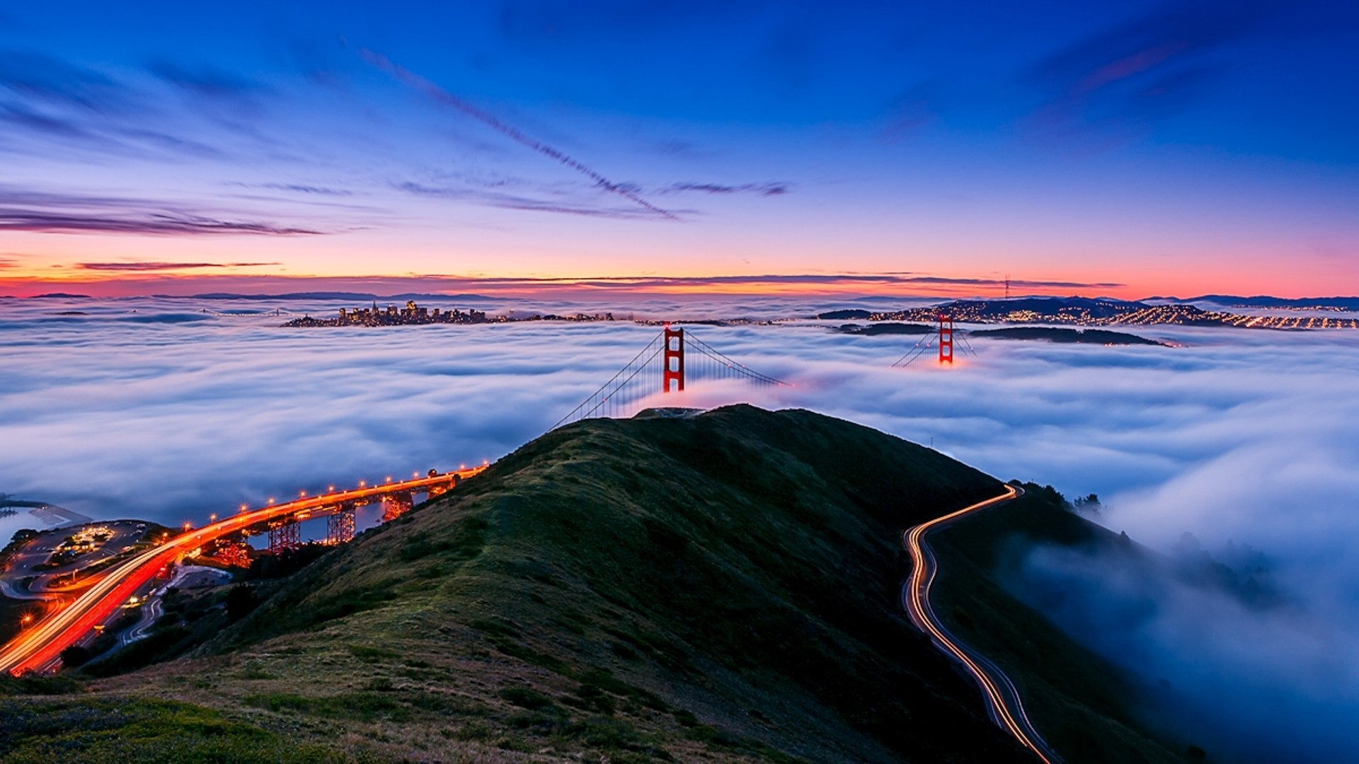 lumières san francisco brouillard