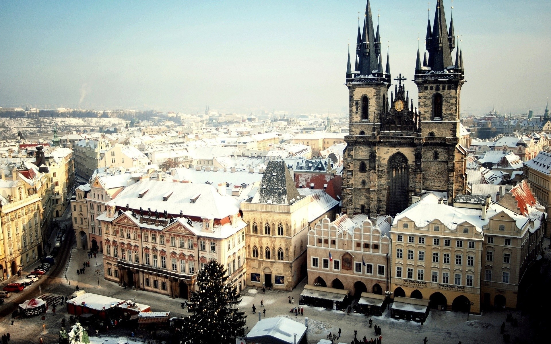 ciudad república checa checo praga plaza de la ciudad vieja