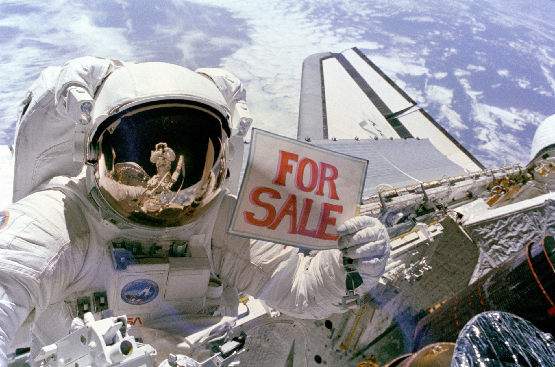 cosmonaut sell land