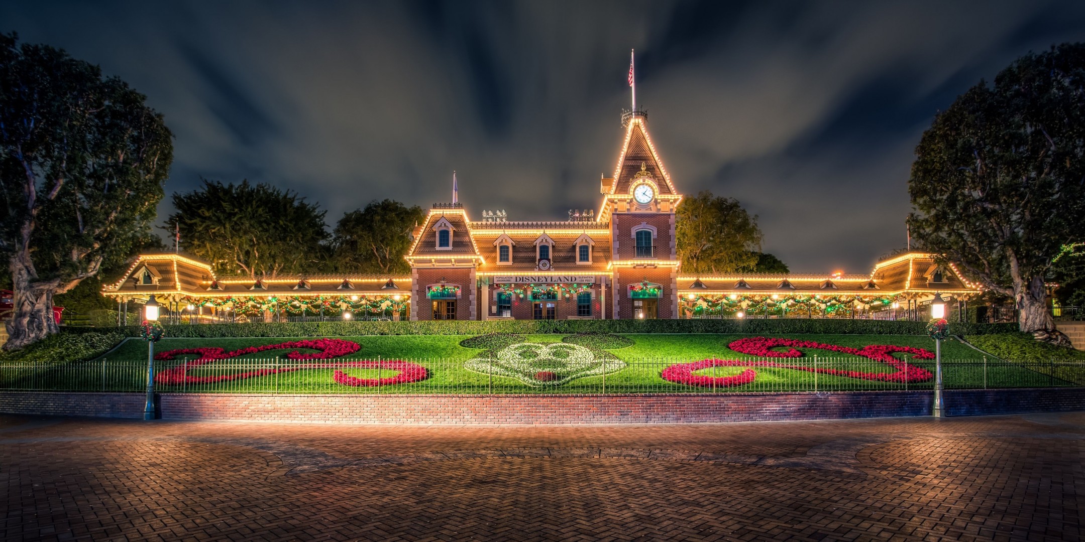 mickey mouse california flores disneyland anaheim macizo de flores