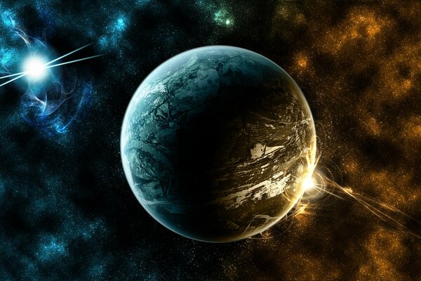 Un pianeta nello spazio. Anomalia spaziale
