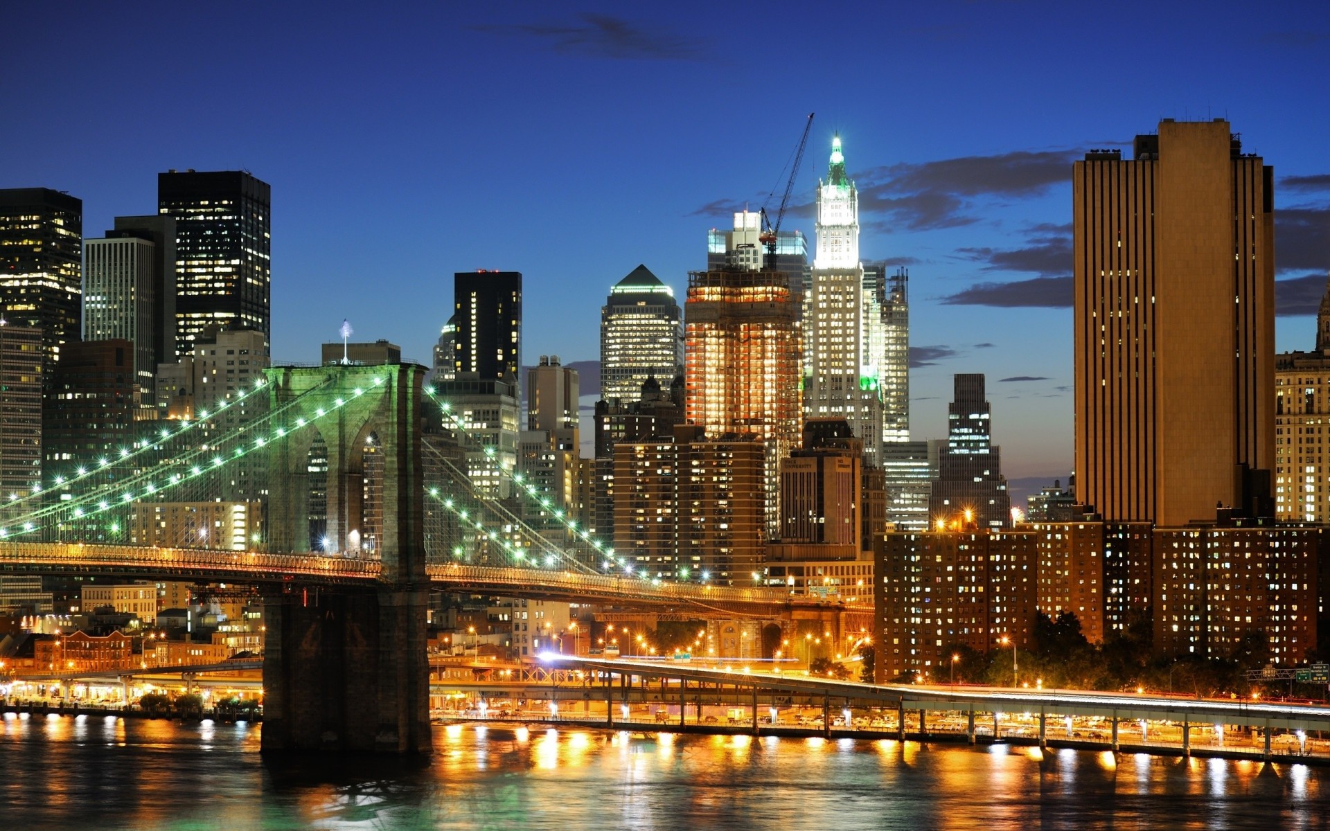 new york ponte di brooklyn stati uniti