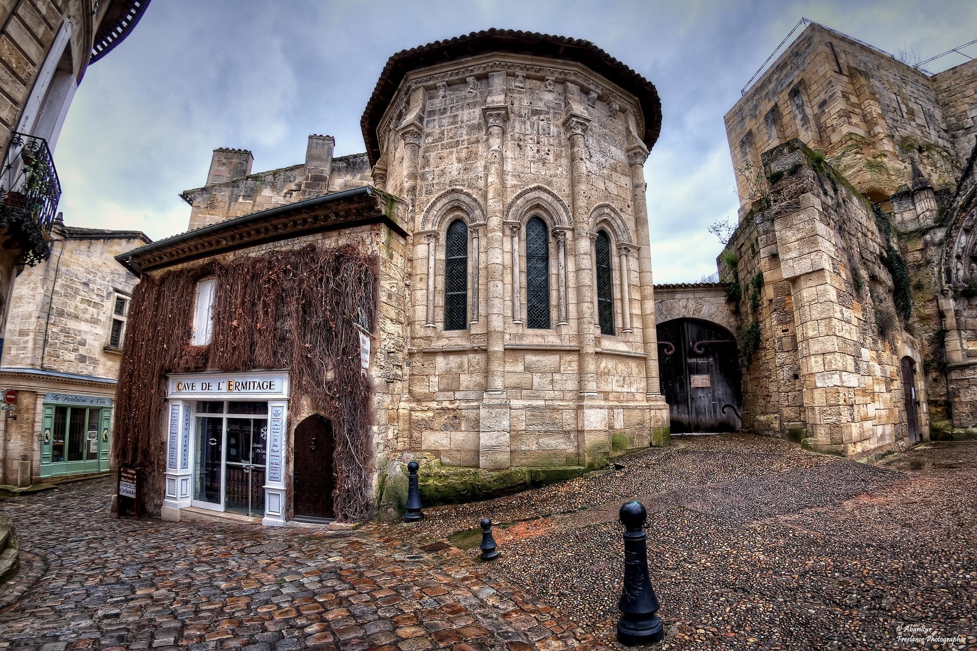 frankreich alte straße stadtbild