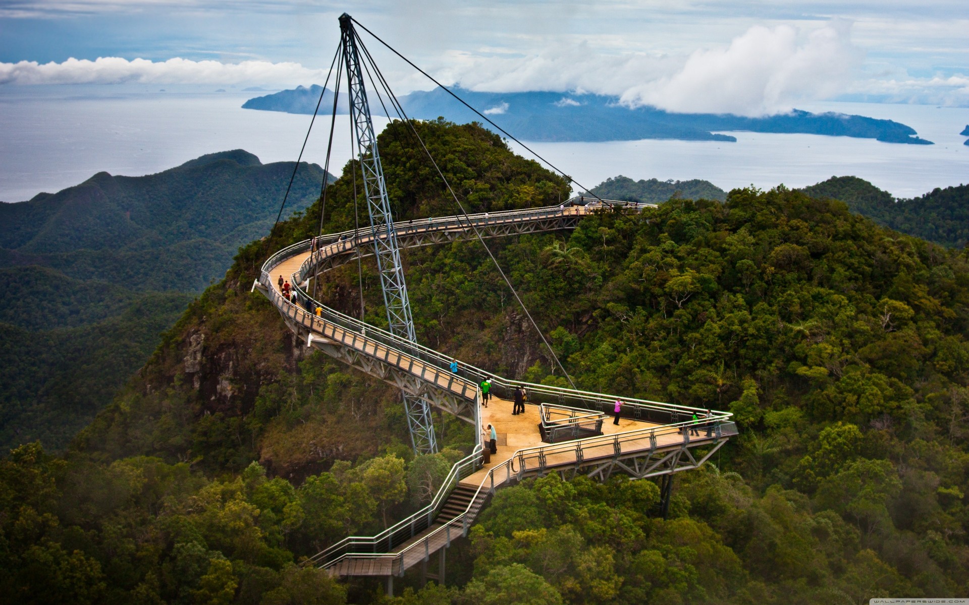 isole montagne malesia ponte vista