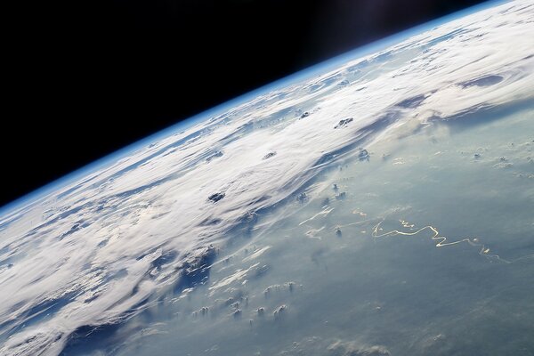 Bella foto della Terra dallo spazio