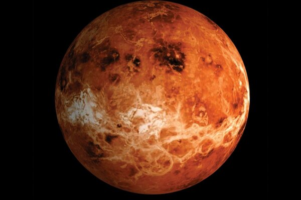 Venus-Hintergrund, Planet Venus