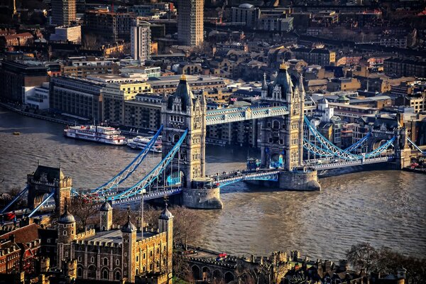 Tower Bridge in London, England