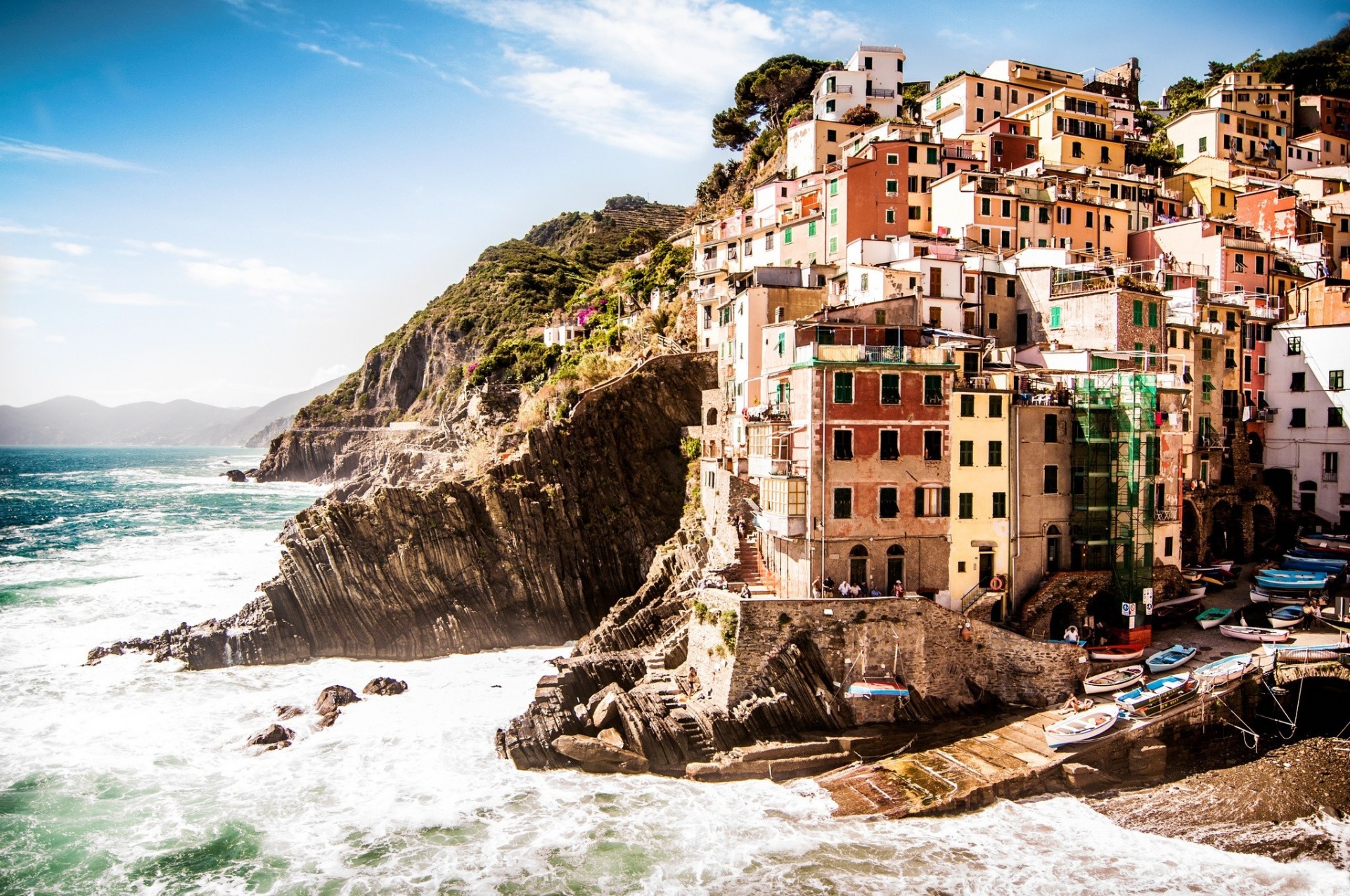 cinque terre riomaggiore italie