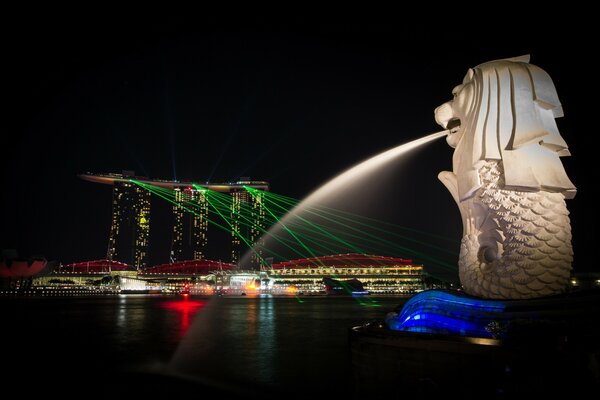 Wycieczka do Singapuru na pokaz laserowy