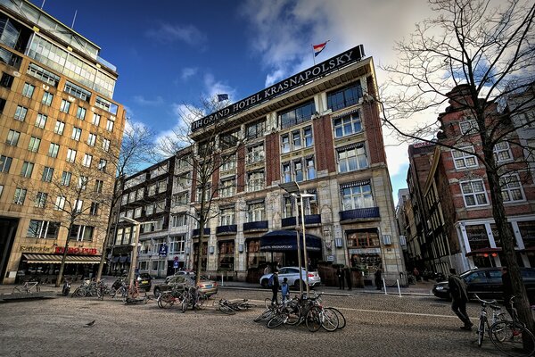 Ciudad de Amsterdam foto de la calle