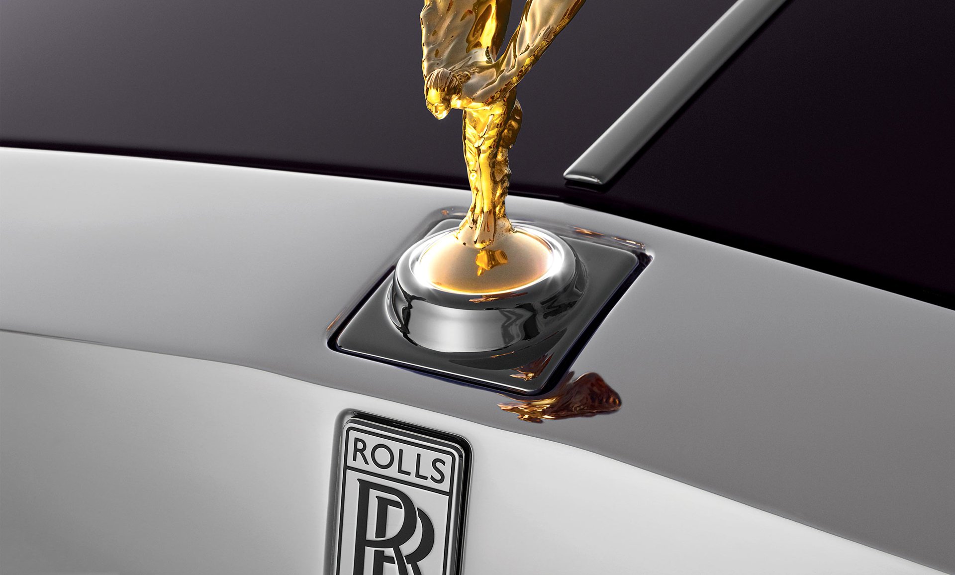 rolls-royce rolls royce emblème macro