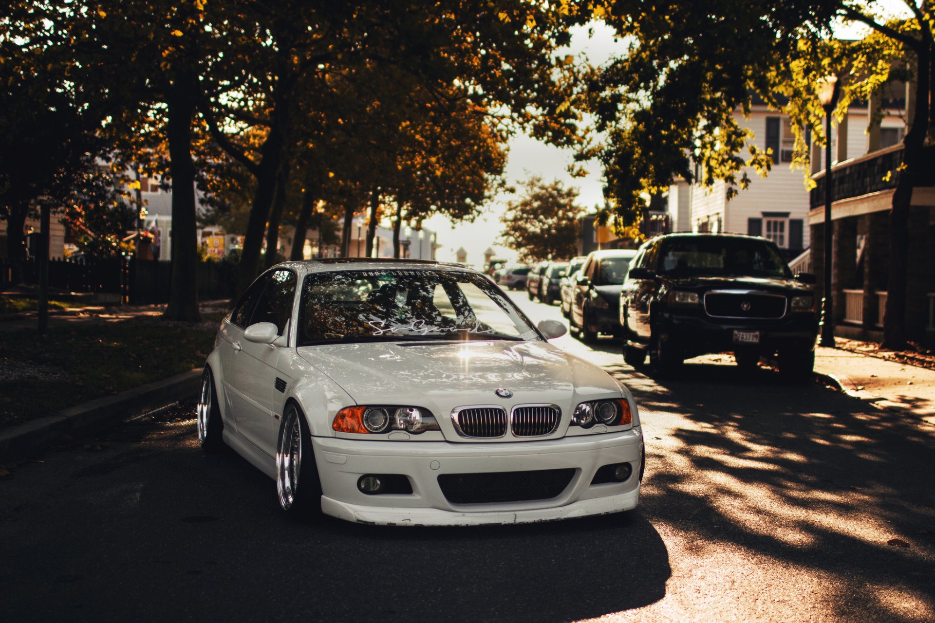 bmw m3 e46 biały tuning bmw