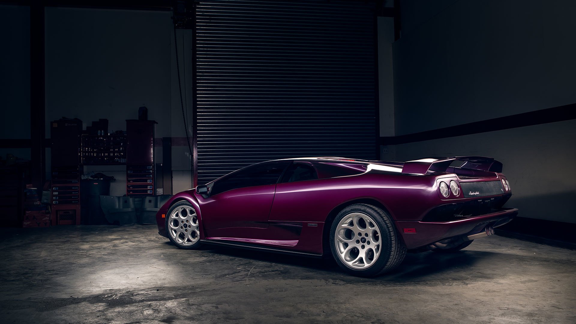 lamborghini diablo vt supercar andrew foto di riferimento garage