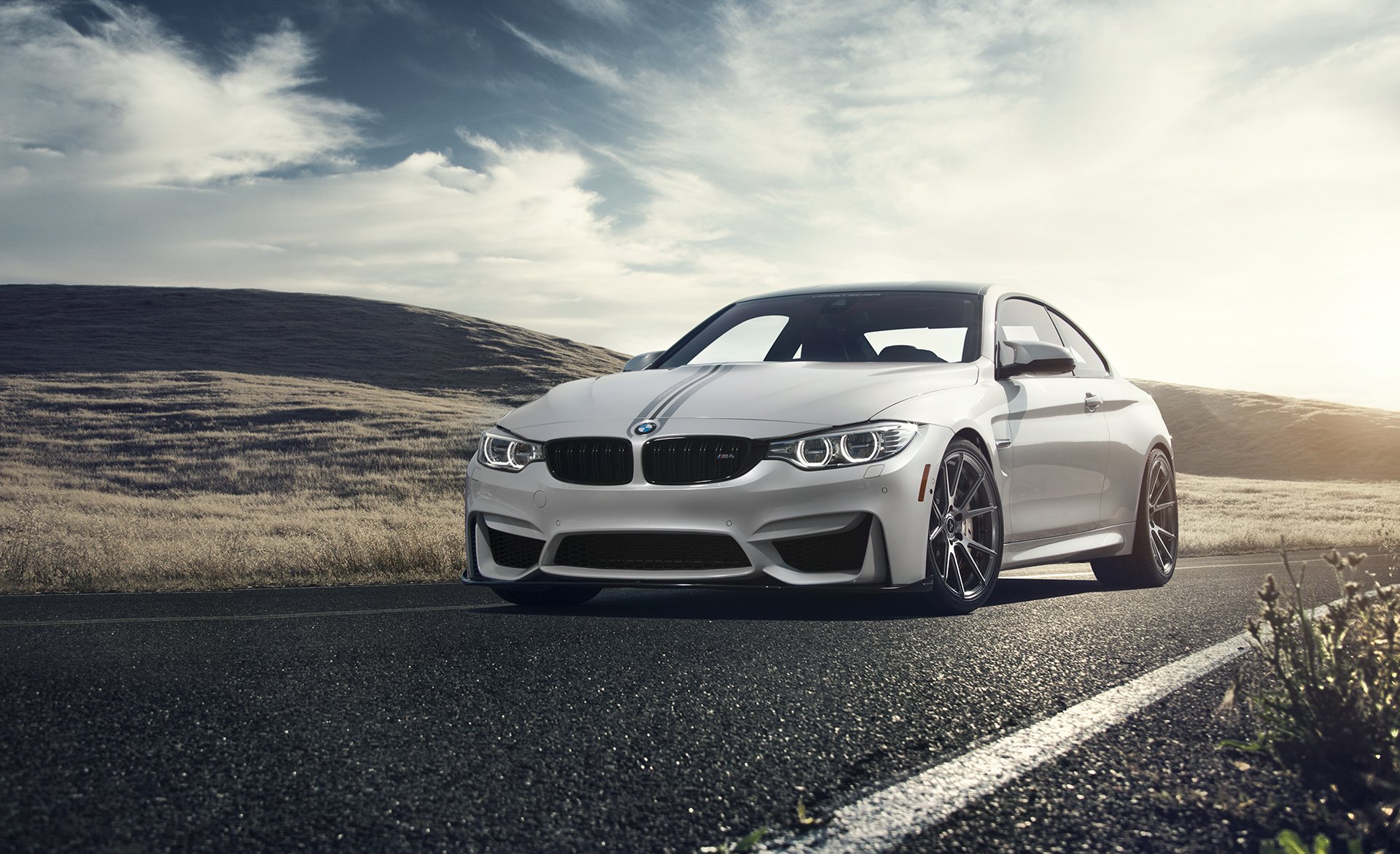 bmw f82 m4 vorsteiner v-ff flow forged wheels white front