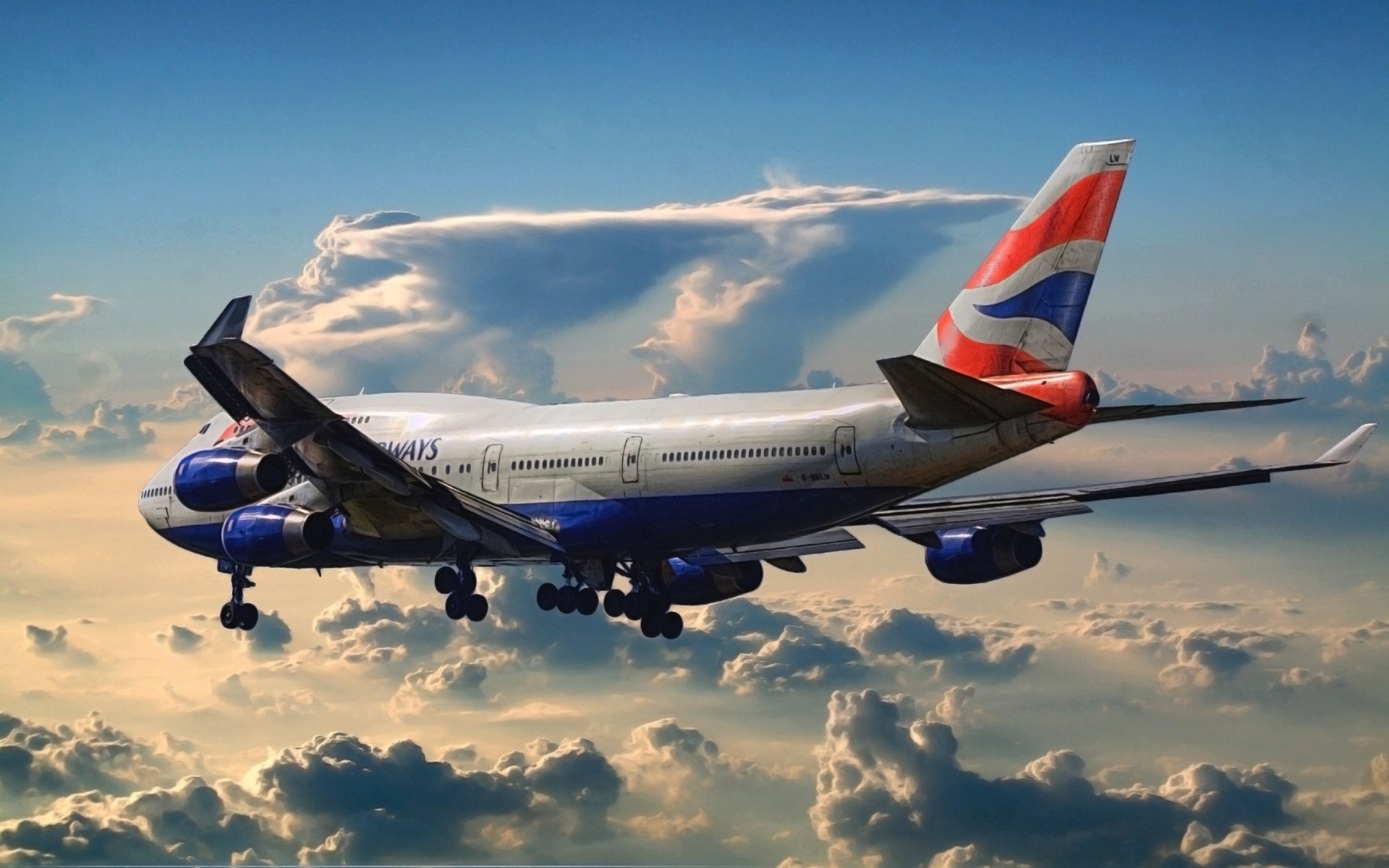 aereo british airways boeing passeggeri aeroporto