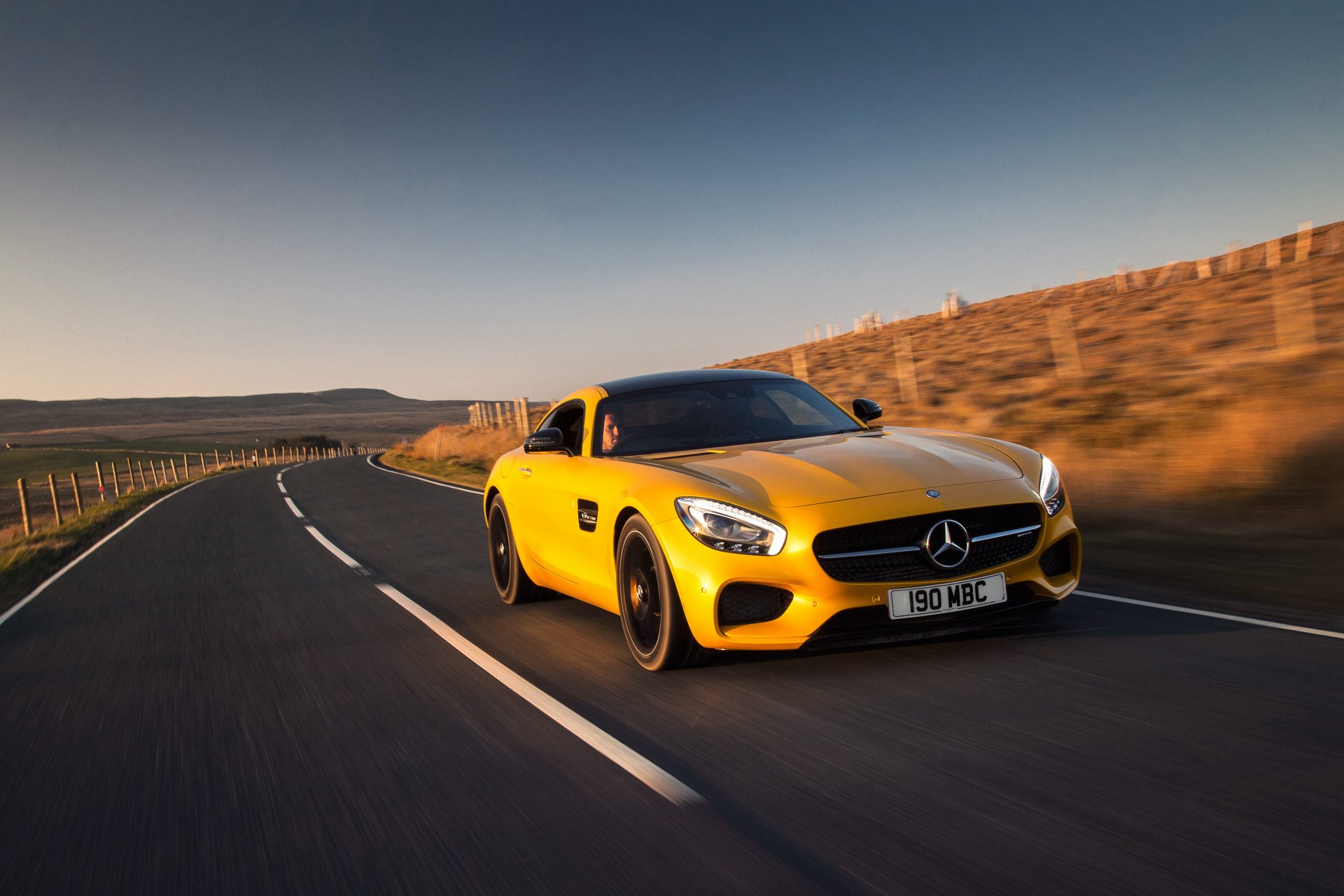 2015 mercedes amg gt s wielka brytania-spec c190 mercedes amg