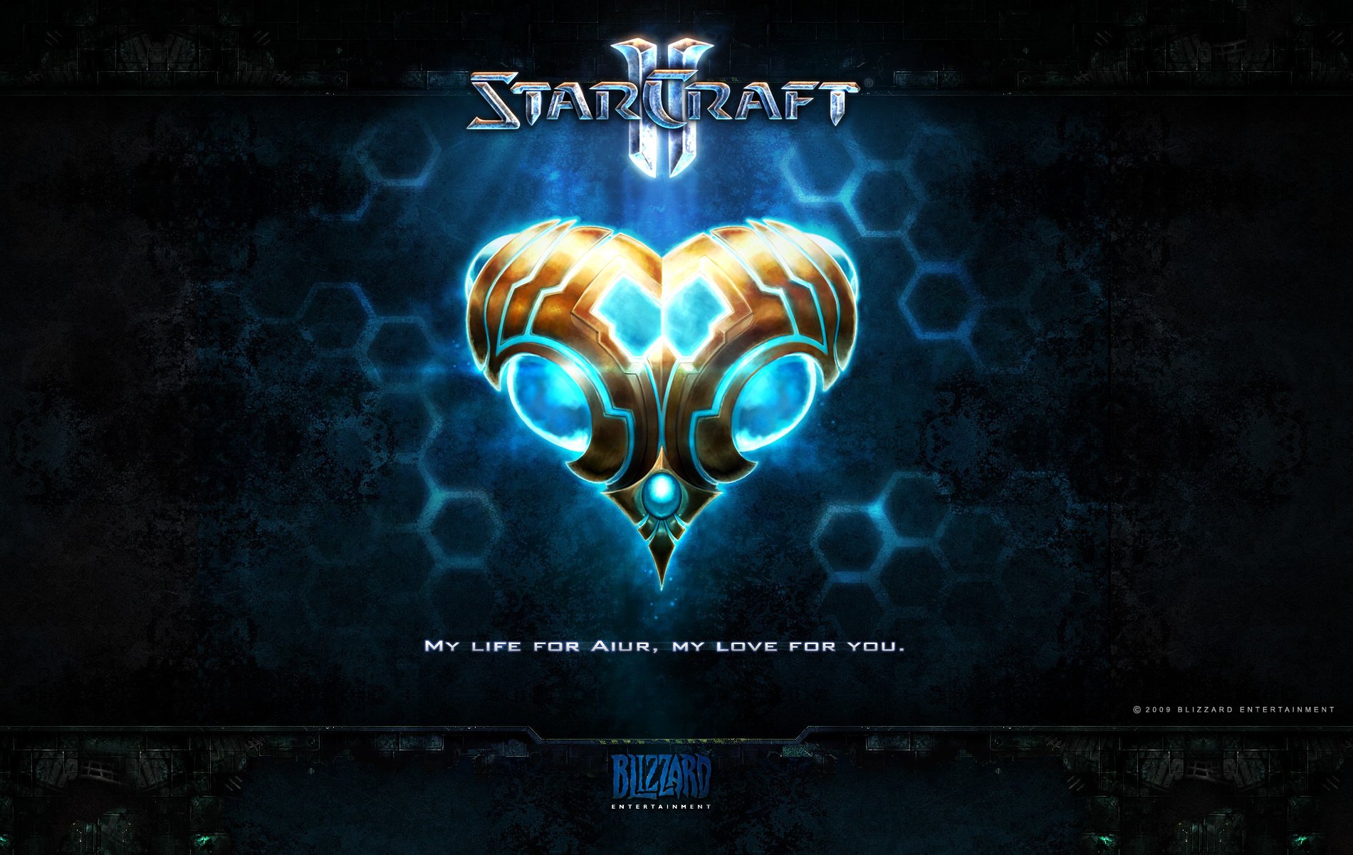 tarcraft 2 blu segno cuore