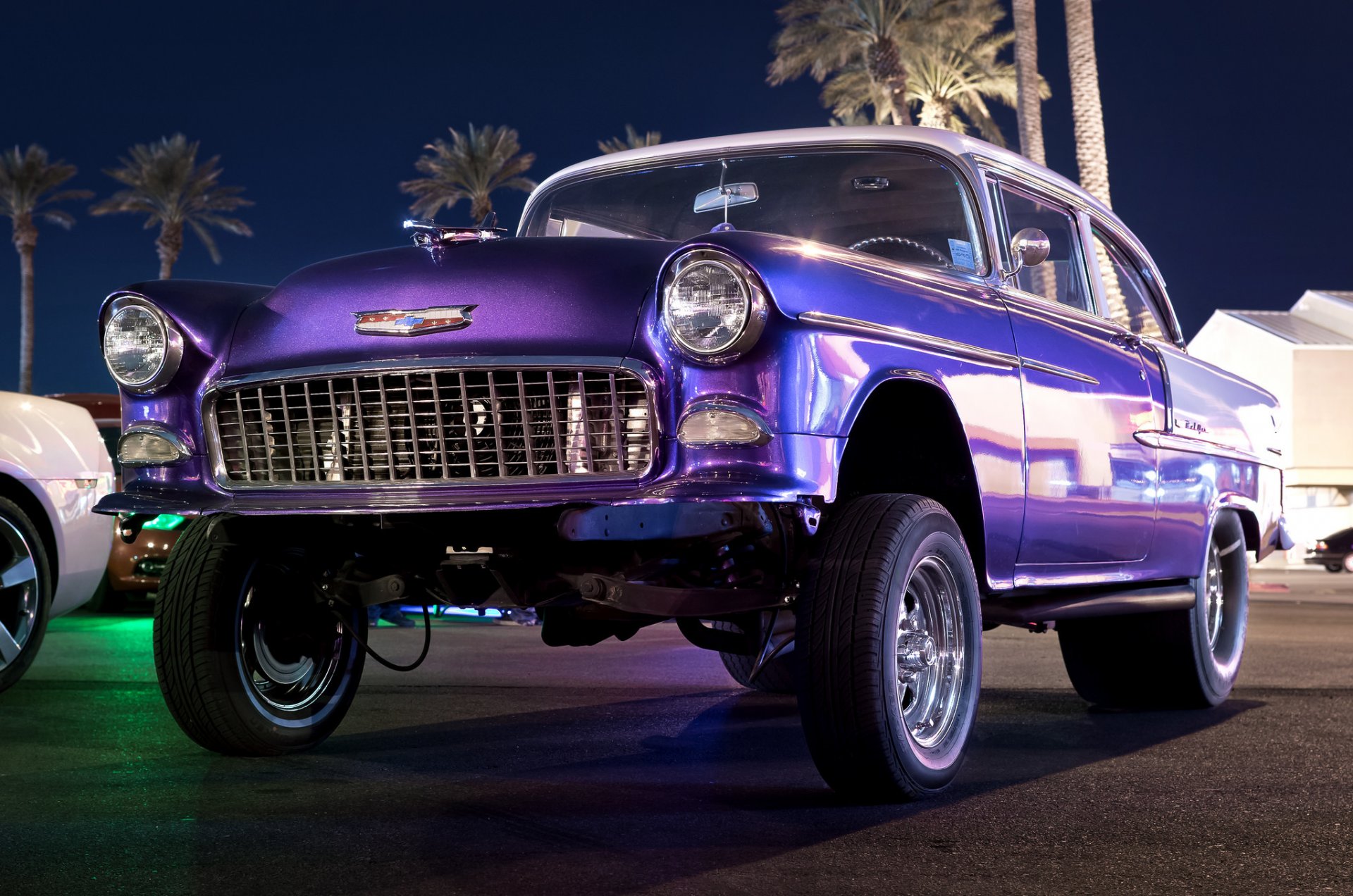 1955 chevrolet chevrolet clásico retro