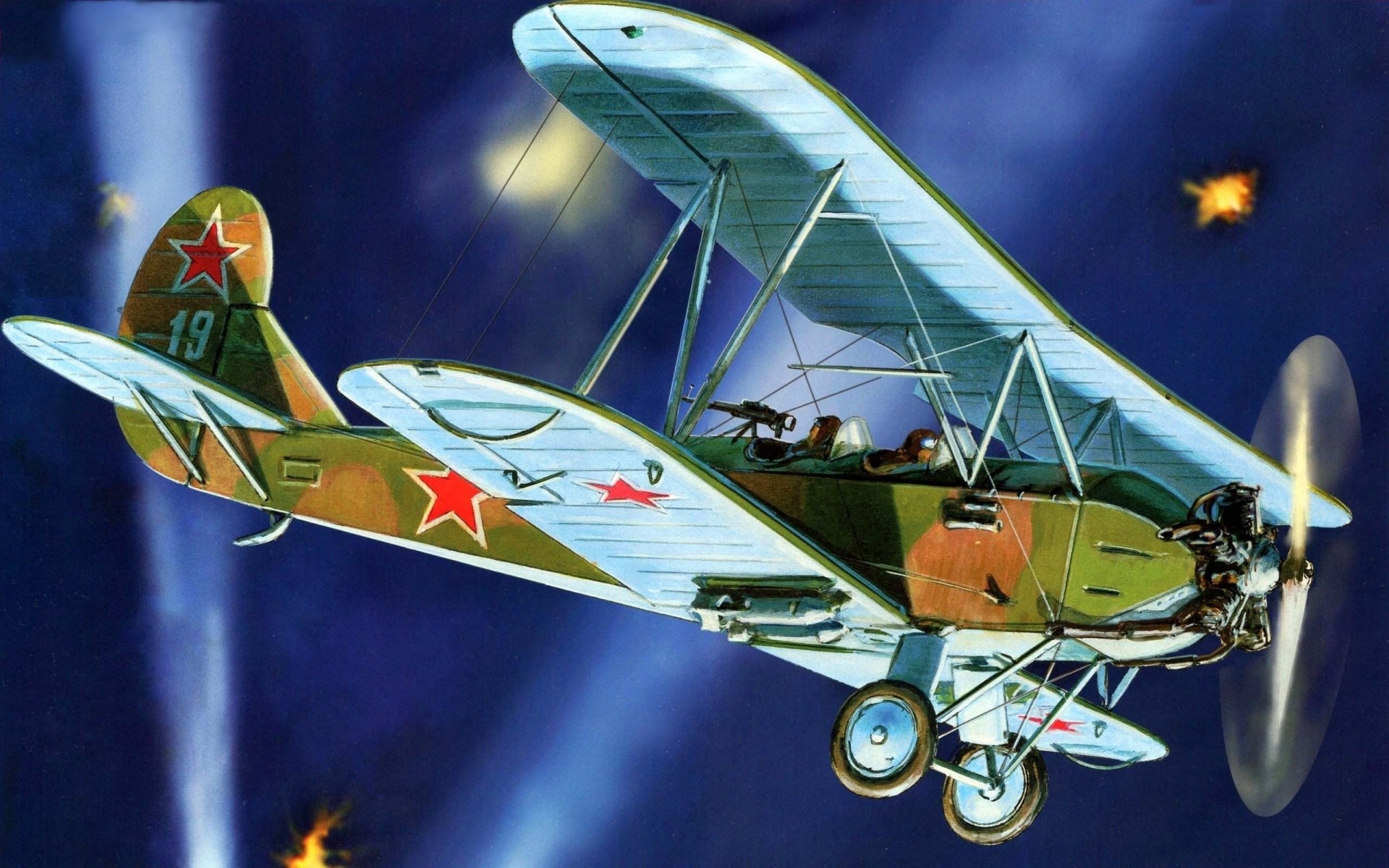 u-2 avion biplan polikarpov soviétique po-2