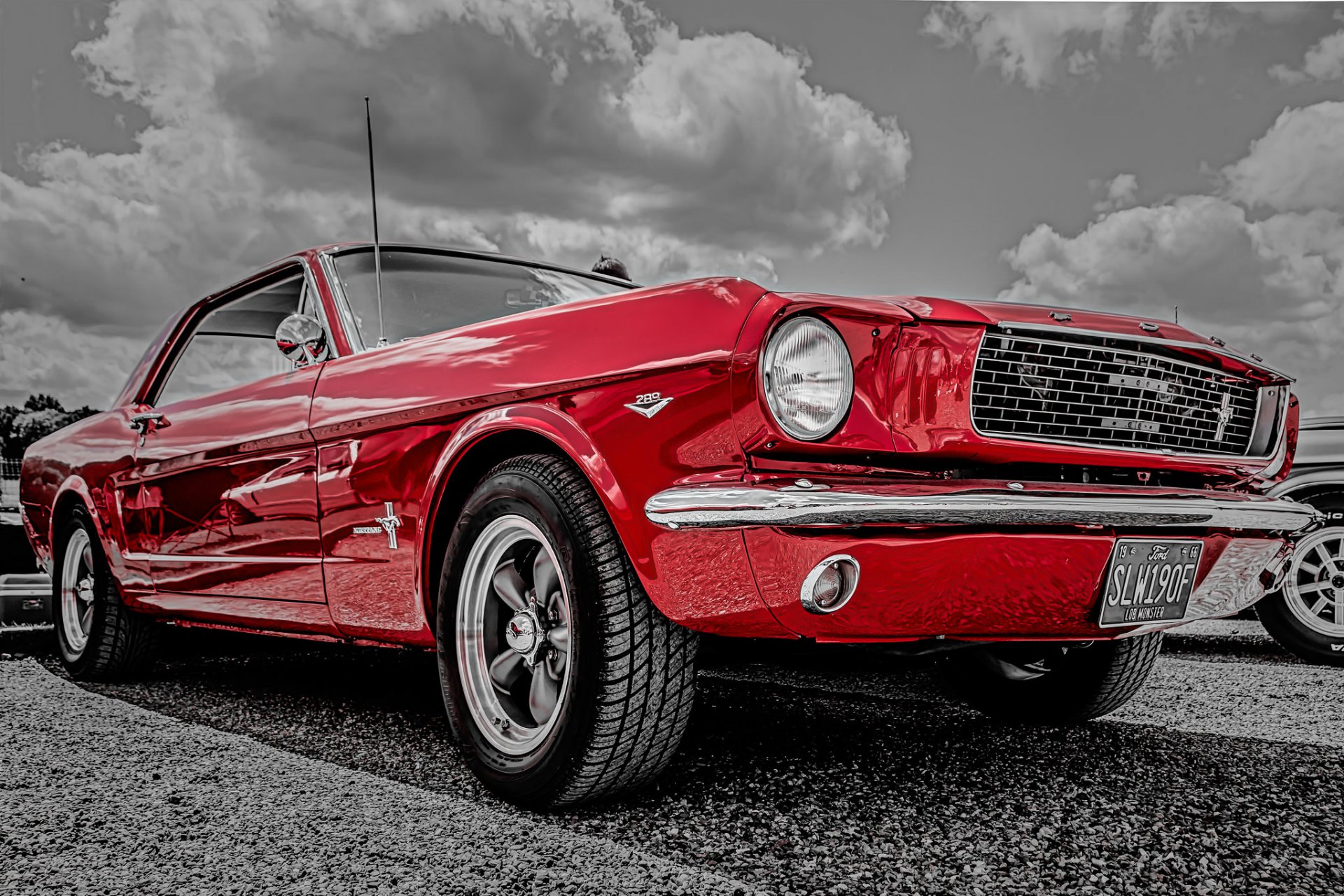 1966 ford mustang front