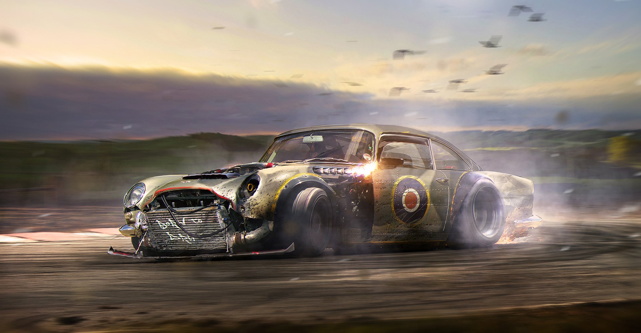 aston martin db5 geburtsdatum: drift auto zukunft tuning von khyzyl salem