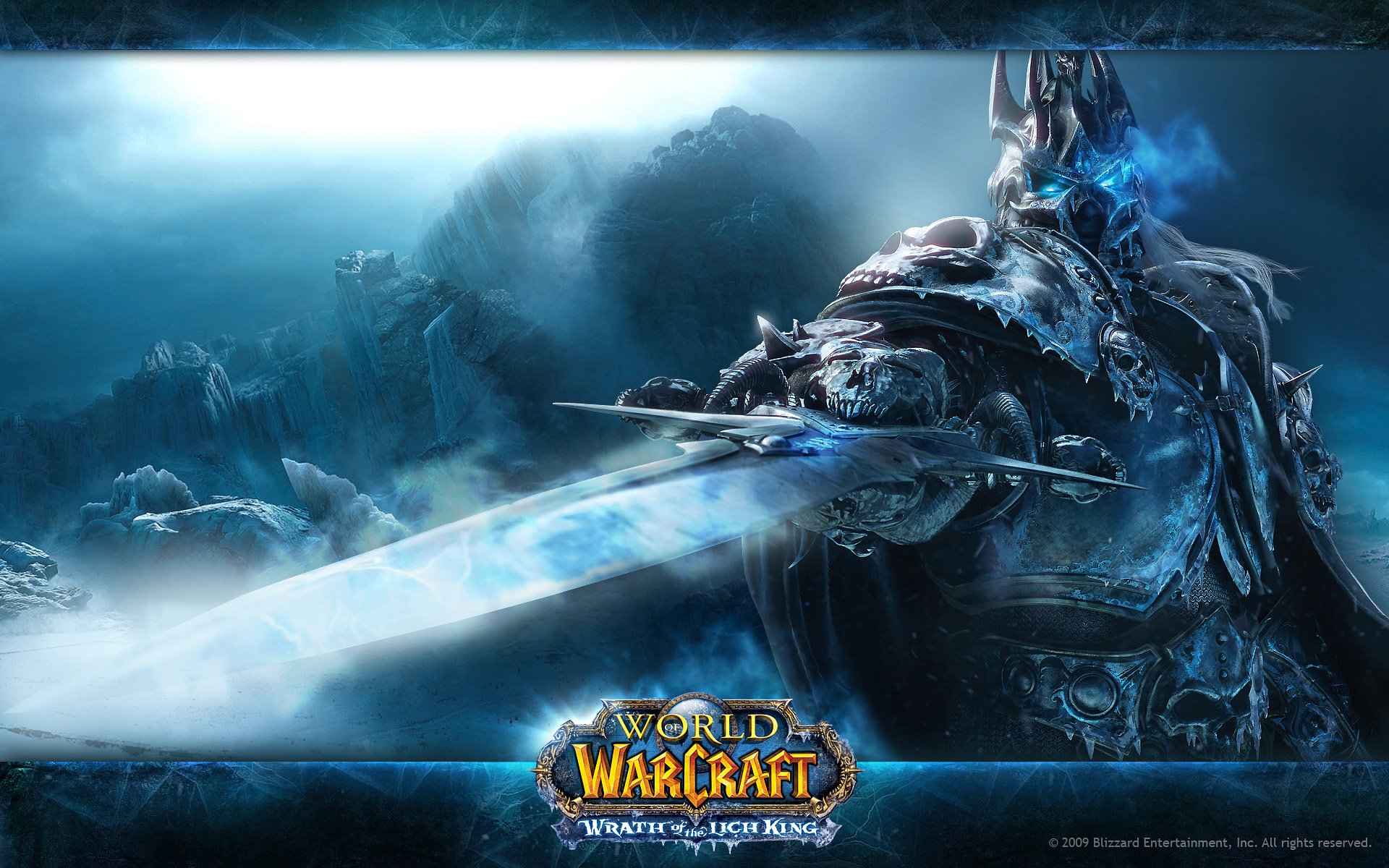 world of warcraft wow lich king épée brouillard dessins anime