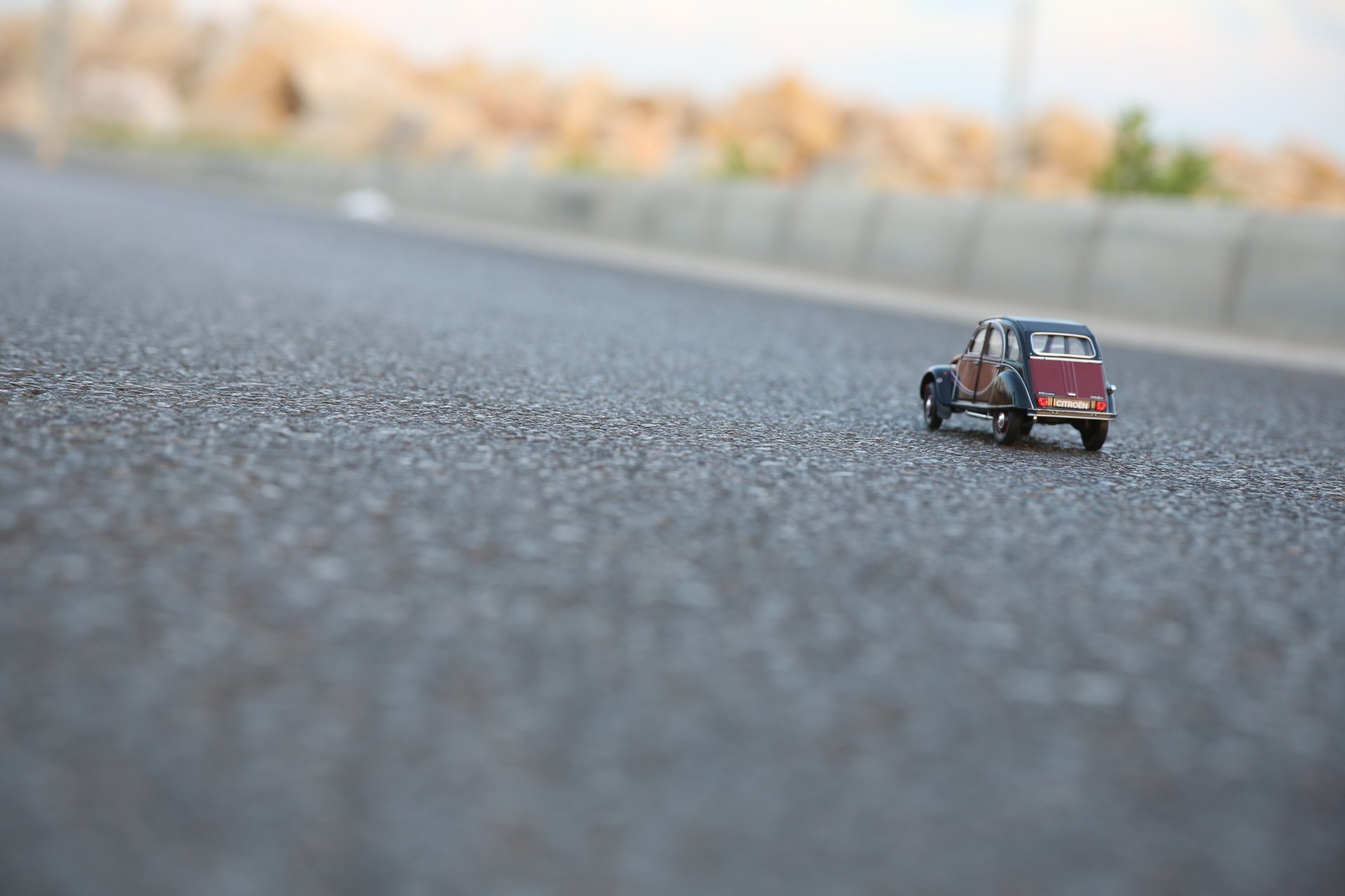 automodell modell spielzeug straße auto miniatur asphalt citroen