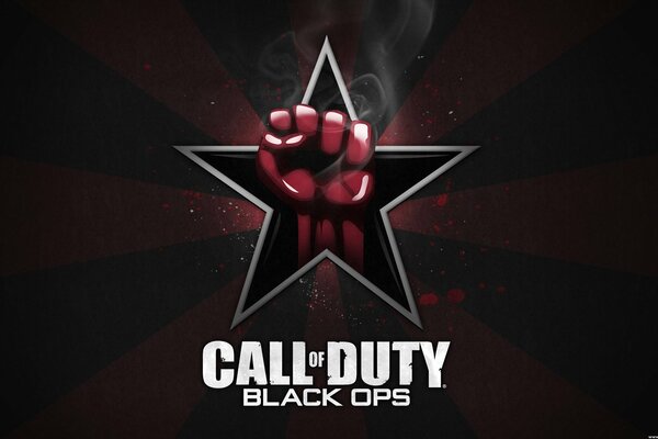 The emblem from the game call of duty