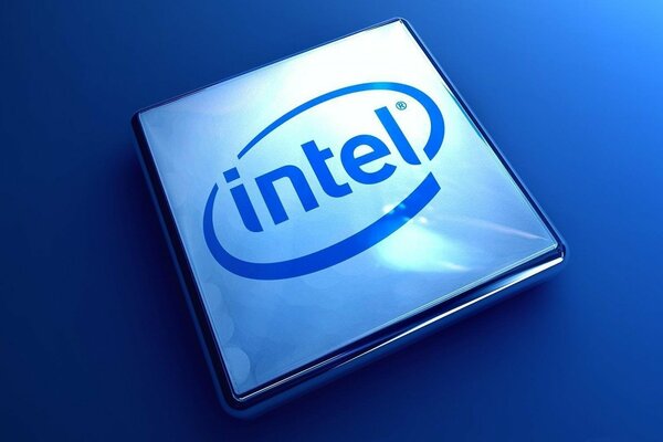 An Intel computer part