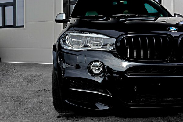 Black tuned bmw x5 hamann