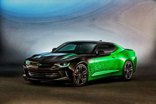 Chevrolet camaro avec un superbe tuning