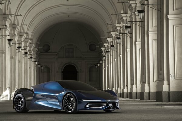 The concept of the sports car of the future