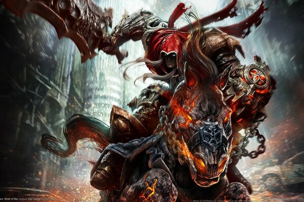 Extrait du jeu darksiders wrath of war