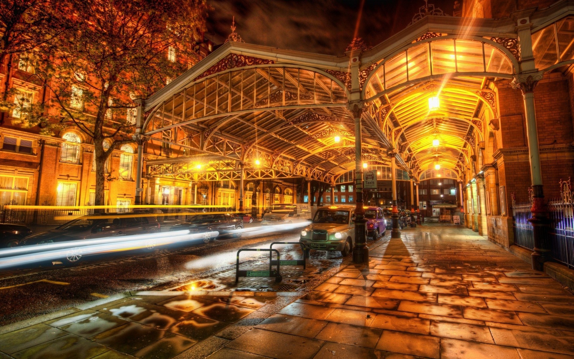 straße england london hdr station stadt