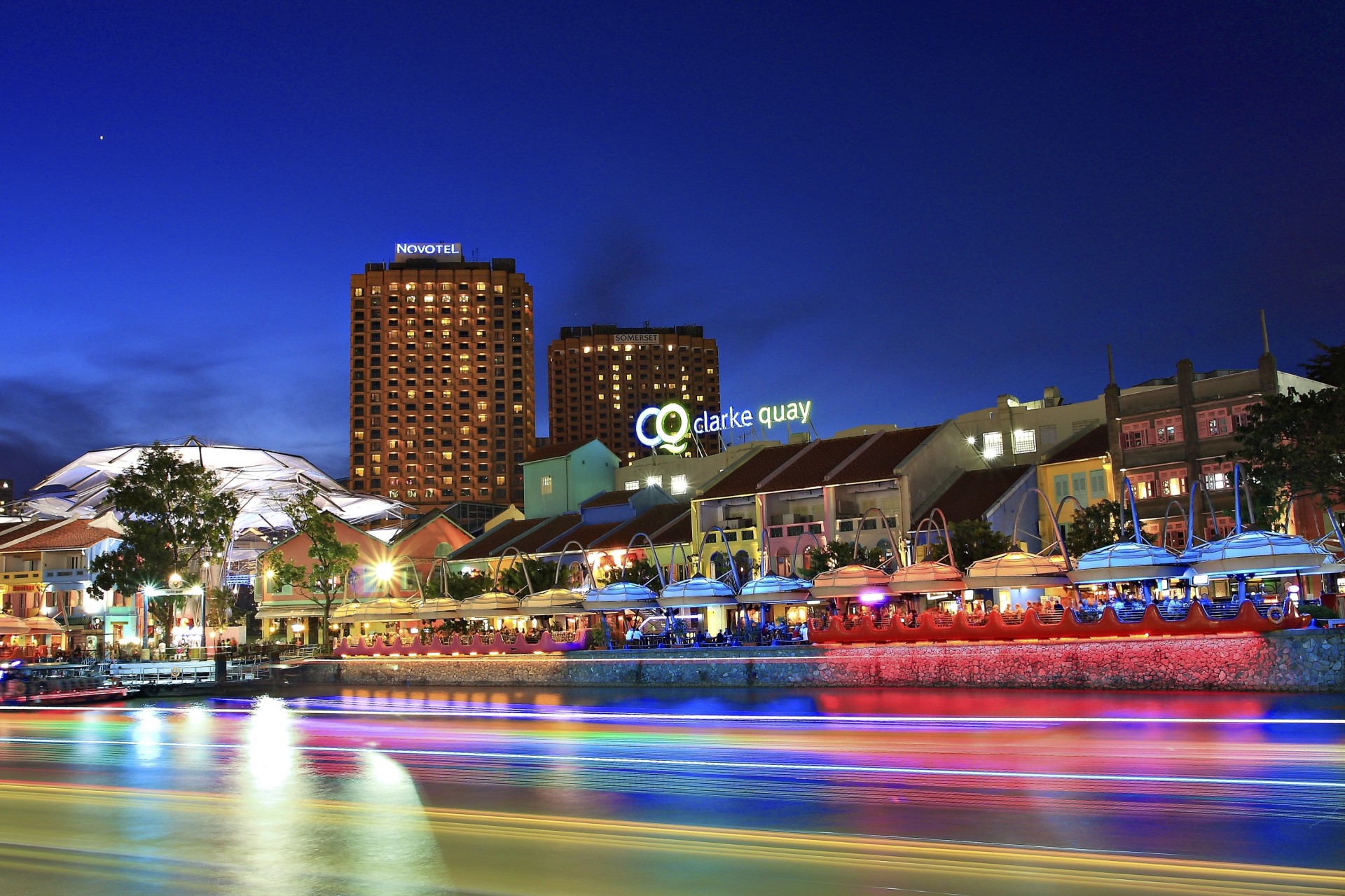 notte città singapore