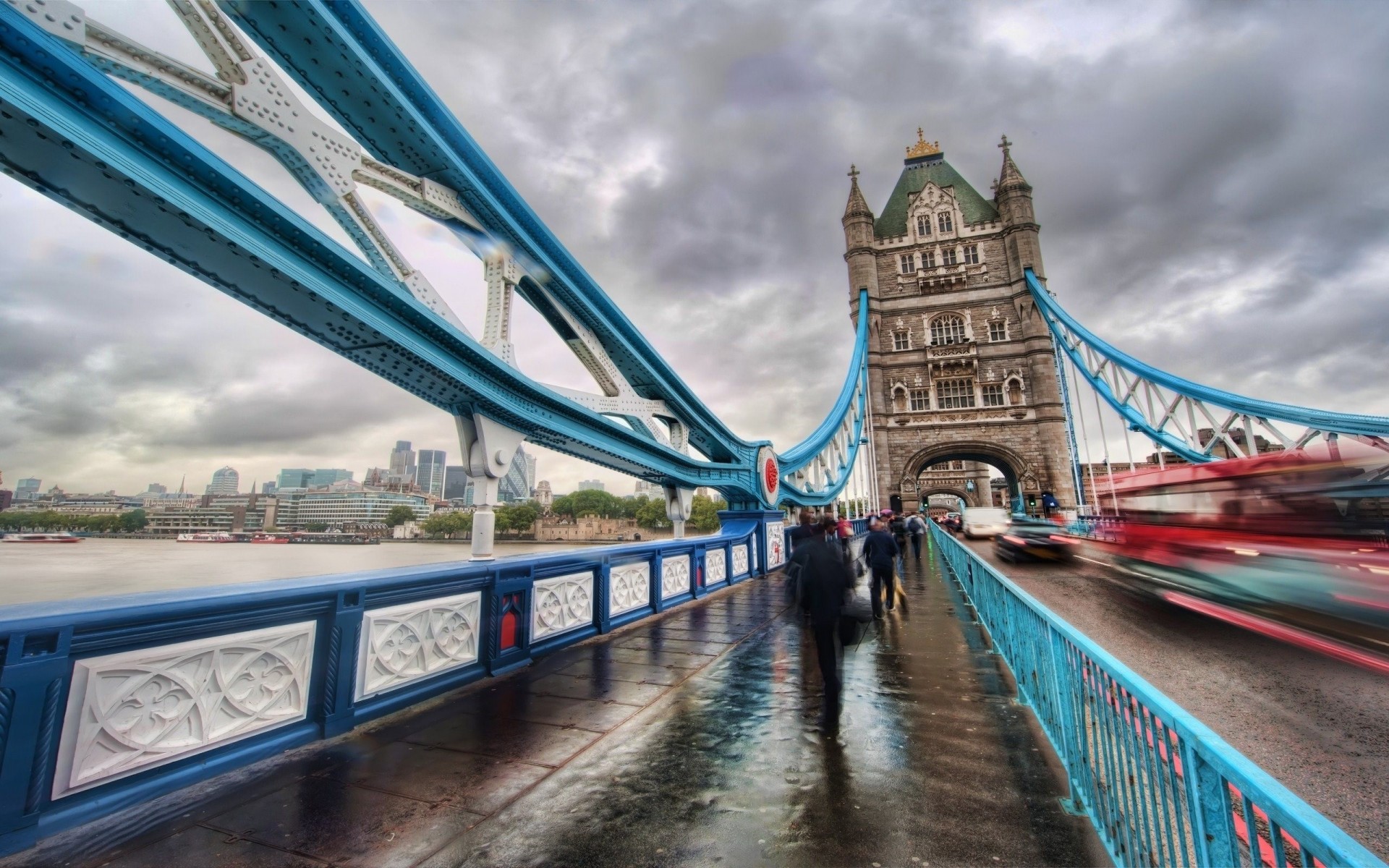 puente moe londres ciudad coches