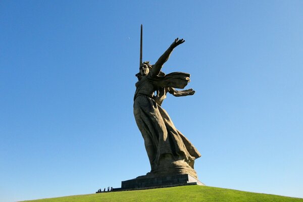 Statue de la mère patrie à Volgograd