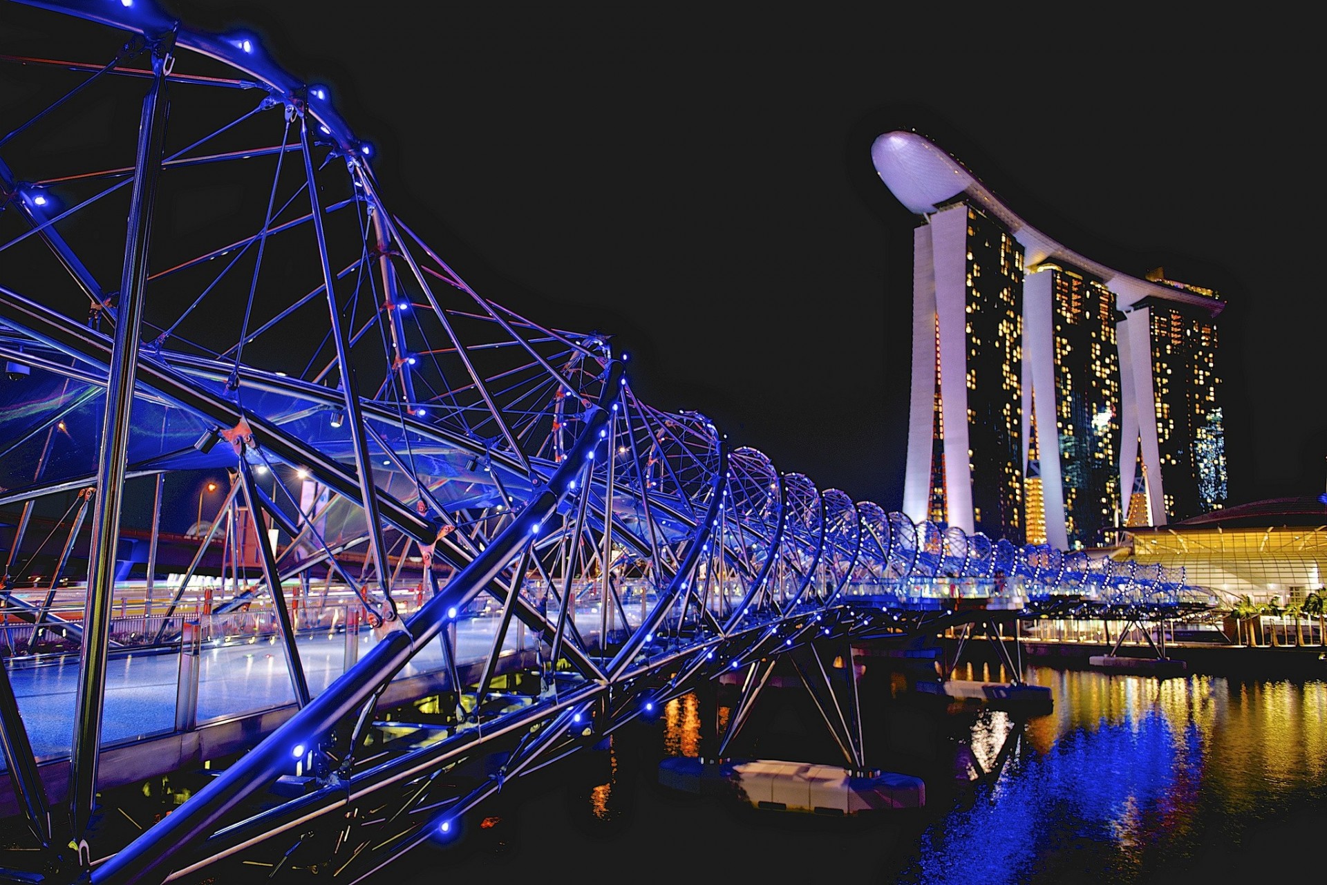 brücke singapur marina bay sands hotel