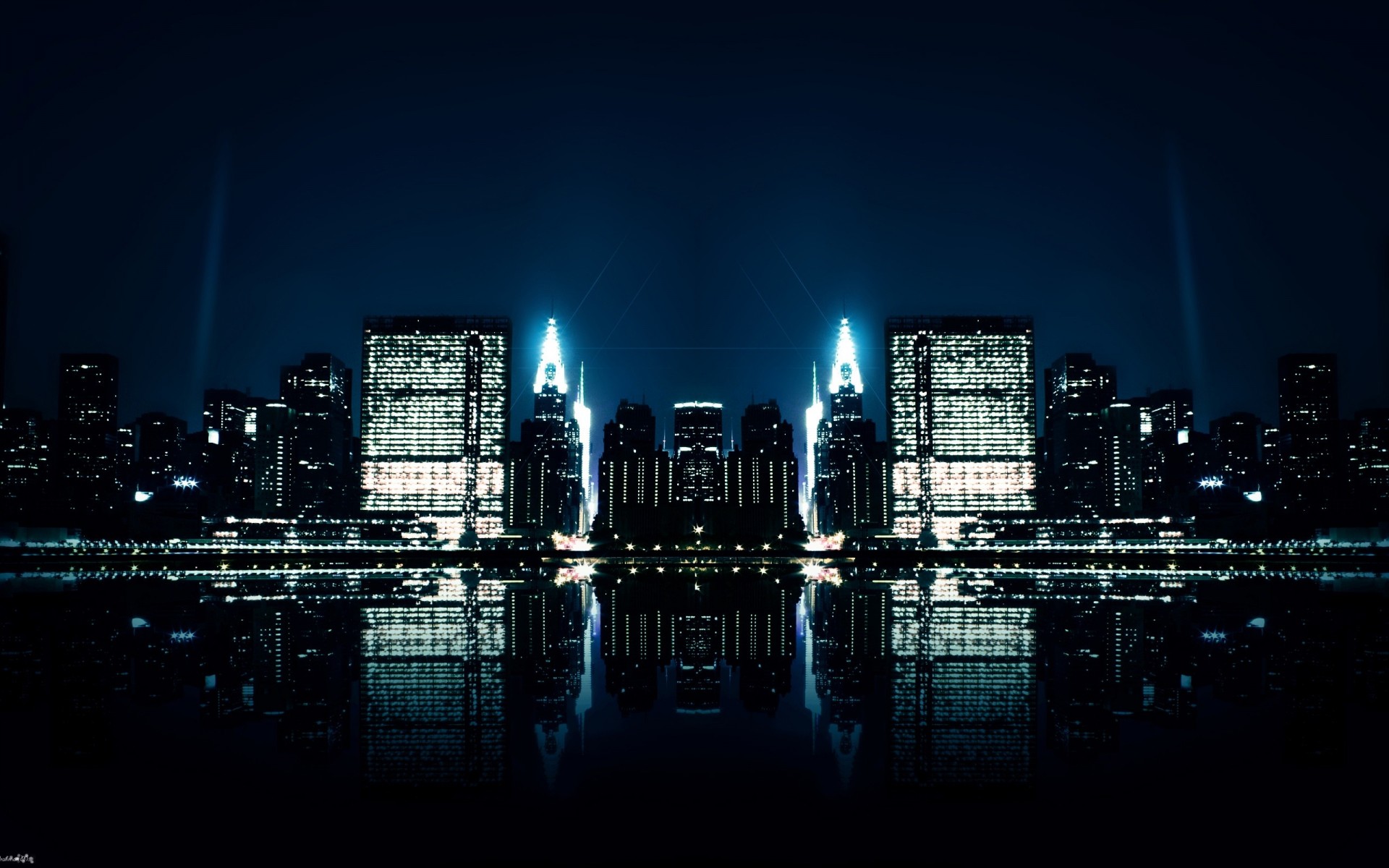 réflexions nuit ville