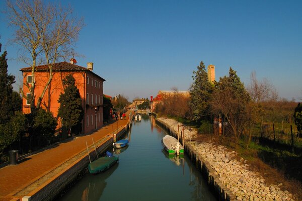 Canale d acqua a Venezia