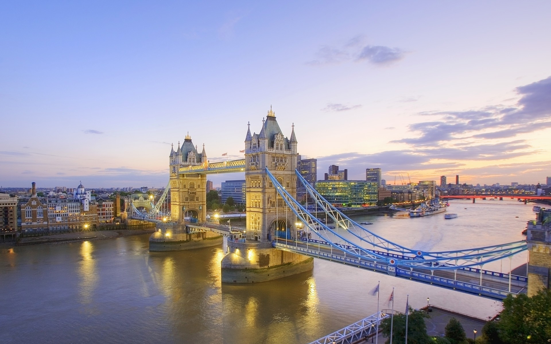 tamise londres tower bridge