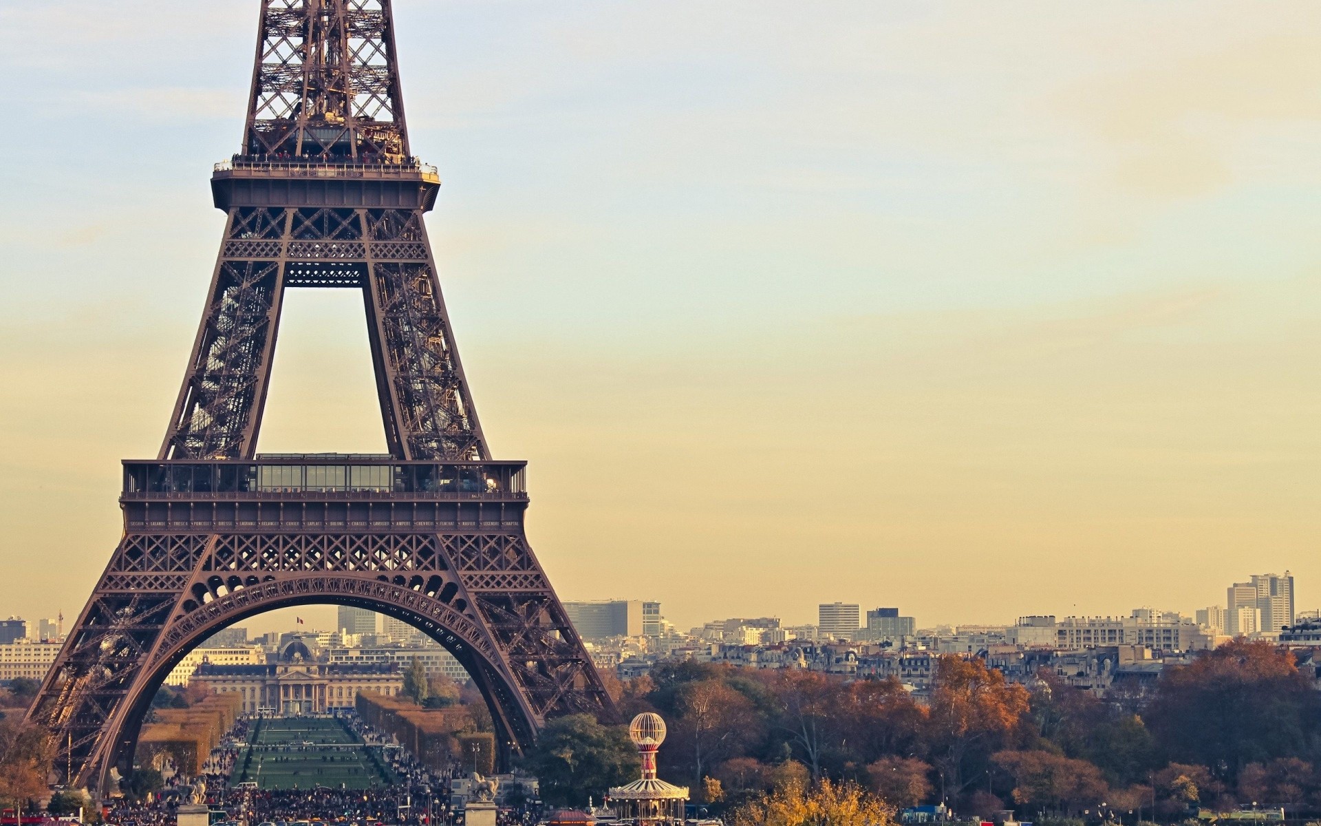 tramonto qatar airways parigi fotografia torre eiffel