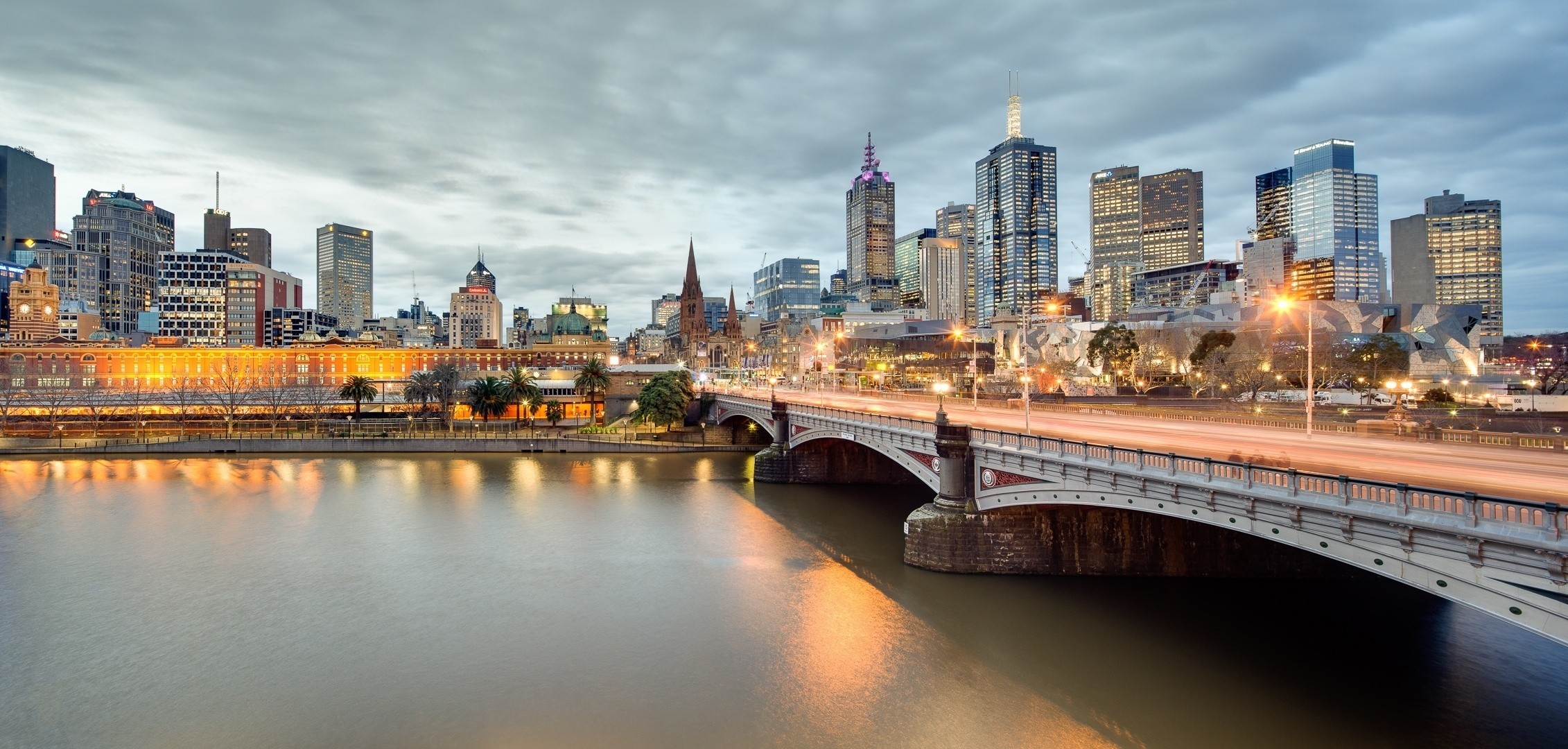 melbourne australien stadt