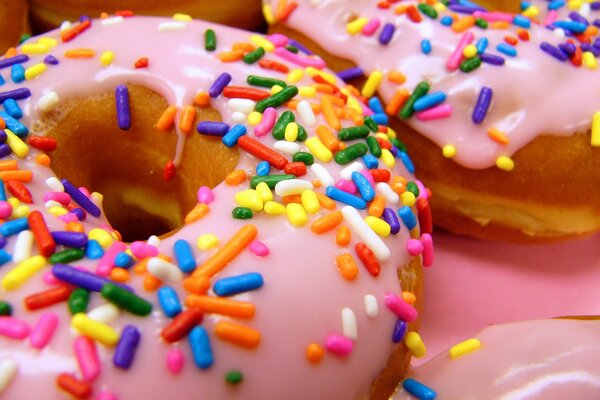 Delicious donuts-sweet food